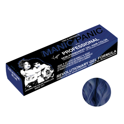 Professional Gel Celestine Blue™ - Professional Gel Semi-Permanent Hair Color - Tish & Snooky's Manic Panic
