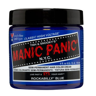 Classic Hair Color Rockabilly® Blue - Classic High Voltage® - Tish & Snooky's Manic Panic