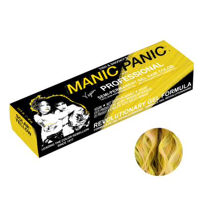 Professional Gel Solar Yellow® - Professional Gel Semi-Permanent Hair Color - Tish & Snooky's Manic Panic